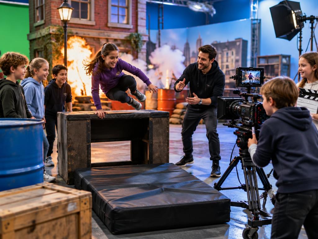 Bavaria Filmstadt Grünwald: Filmkulissen & Stunt-Show