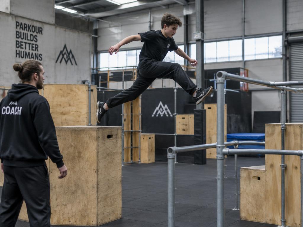 Die Halle Hamburg: Parkour-Geburtstag