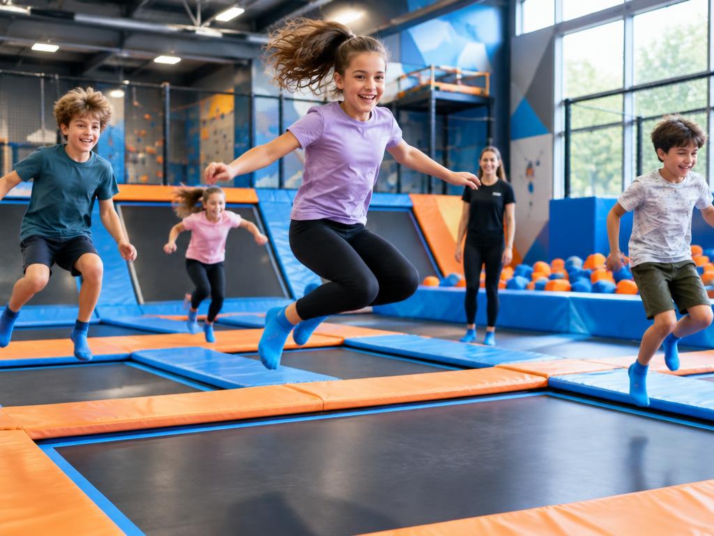 JUMP House München Freimann: Trampolinpark
