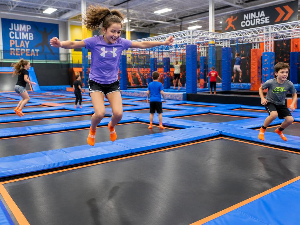JUMP House Stellingen: Trampolinpark & Ninja-Parcours
