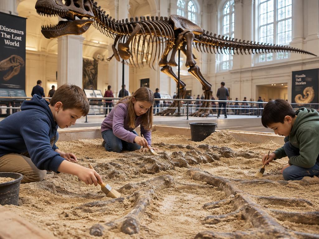 Museum für Naturkunde: Dino-Ausgrabung