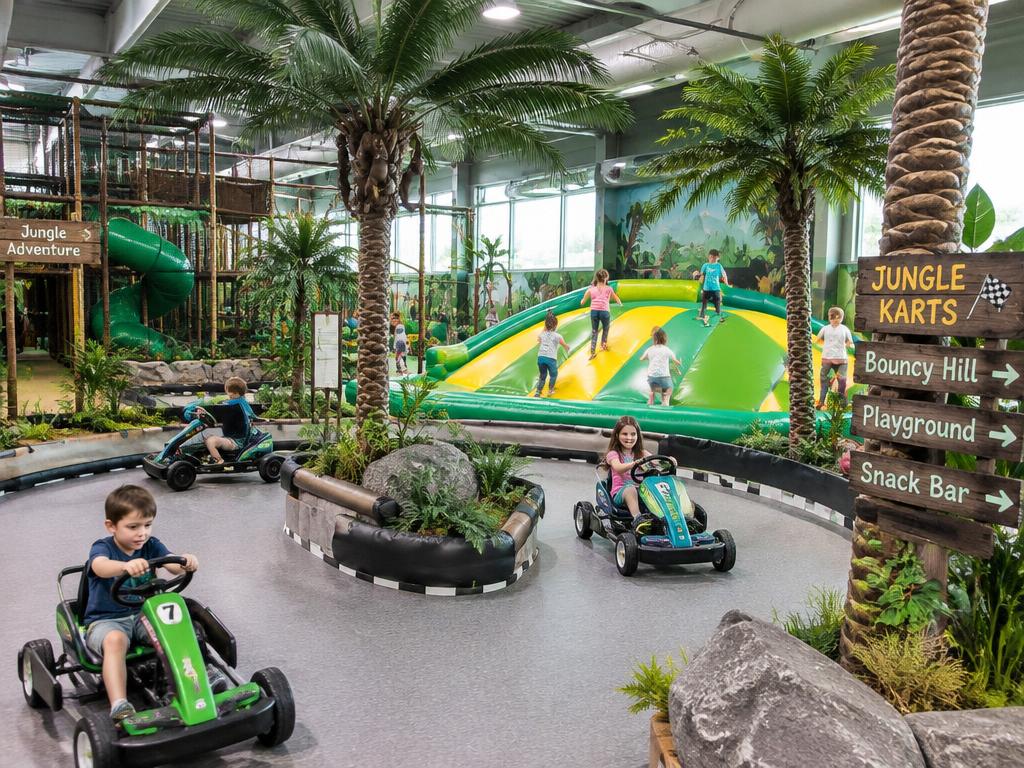 Pandino: Dschungel-Indoorspielplatz
