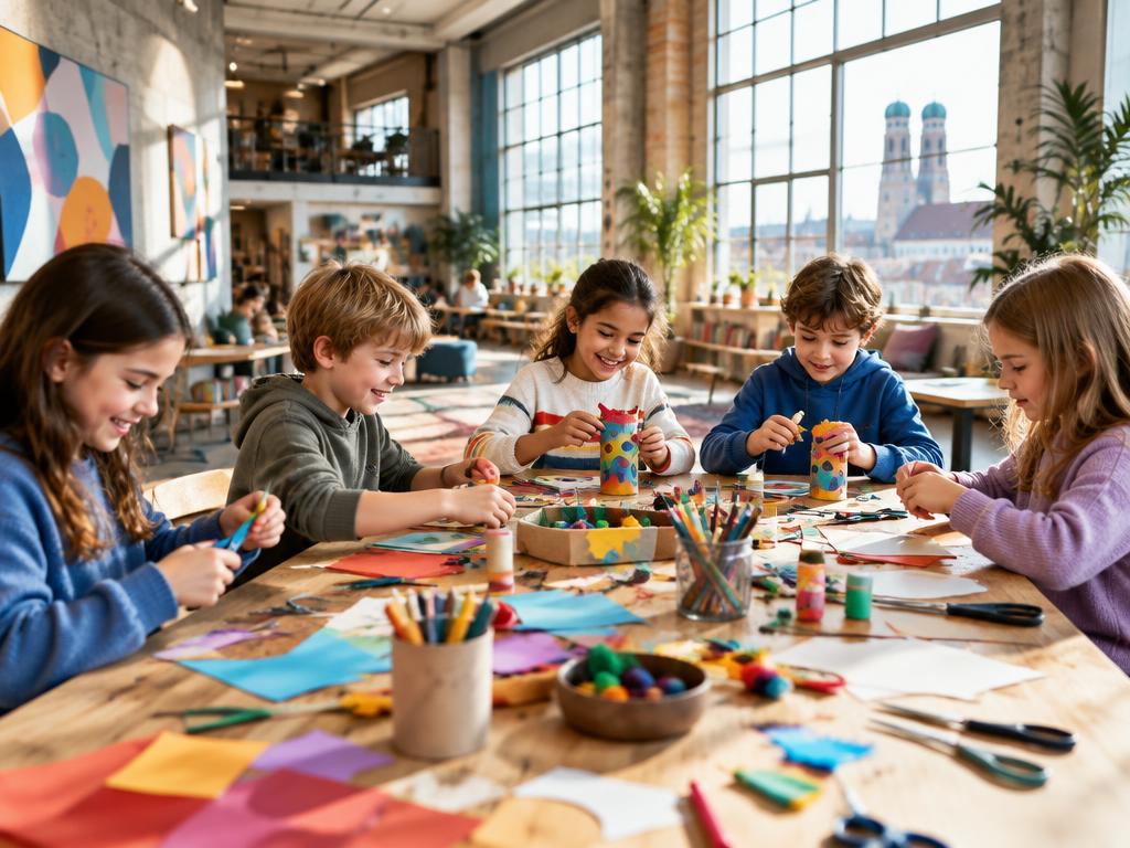 Pasinger Fabrik Kindercafé: Kreativ feiern im Kindercafé