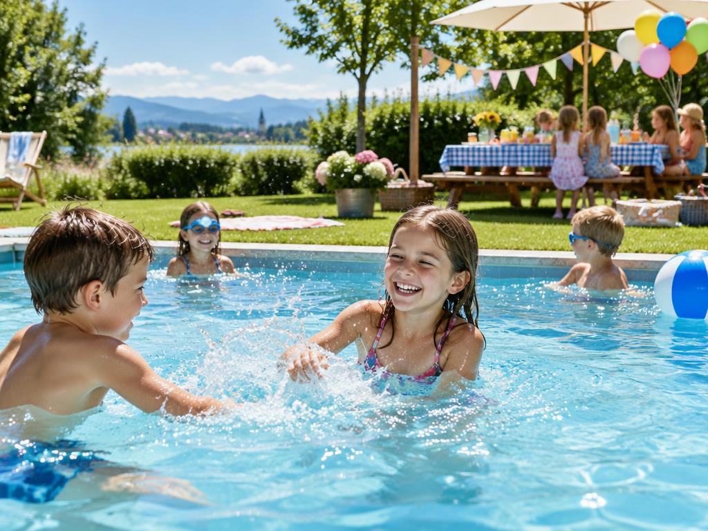 Sommerbad Gauting: Selbst organisierter Freibad-Ausflug