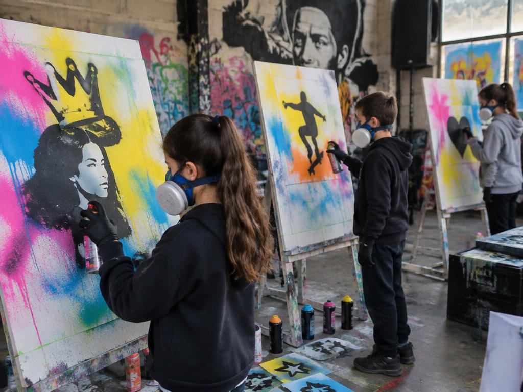 Urban Art Kids: Kunstwerkstatt-Party