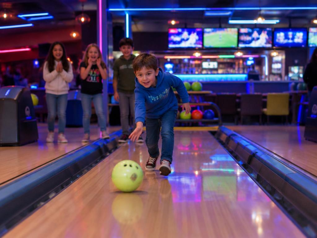 US Fun Bowling: Bowling mit Kinderbanden