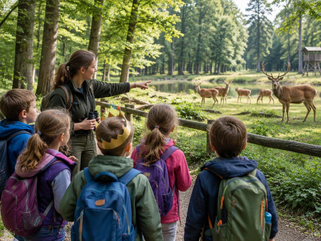 Wildpark Poing: Selbst organisierter Wildpark-Ausflug